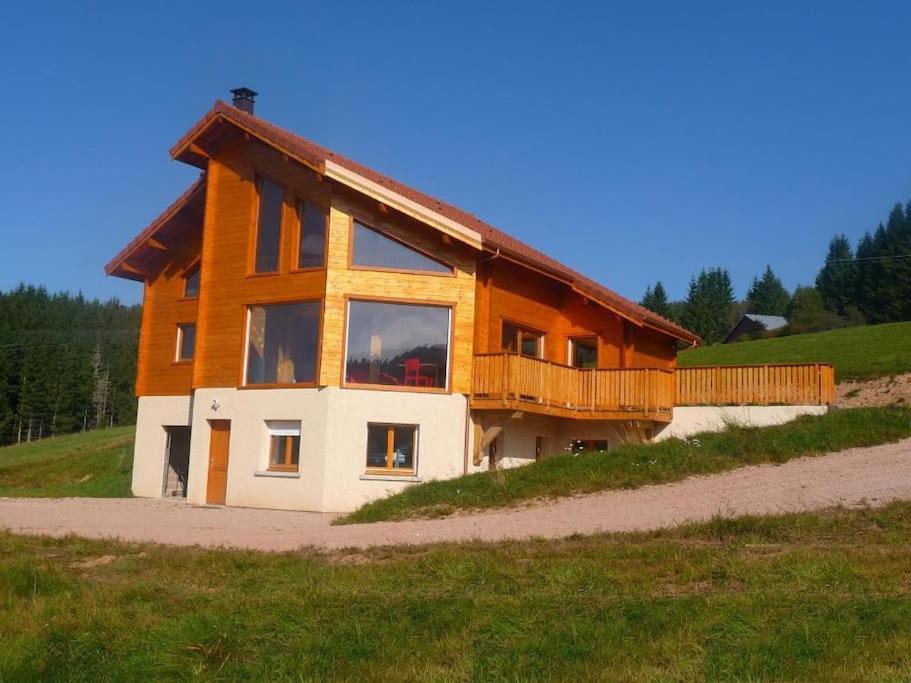 Grand Valtin : Chalet Ecolo 4 Etoiles 14 Personnes Ban-sur-Meurthe-Clefcy エクステリア 写真