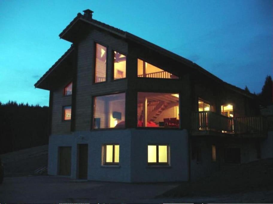 Grand Valtin : Chalet Ecolo 4 Etoiles 14 Personnes Ban-sur-Meurthe-Clefcy エクステリア 写真